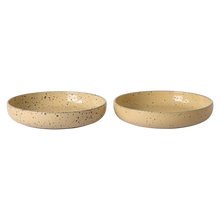 تحميل الصورة في معرض الصور ، gradient ceramics: deep plate peach (set of 2)