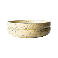 تحميل الصورة في معرض الصور ، gradient ceramics: deep plate peach (set of 2)
