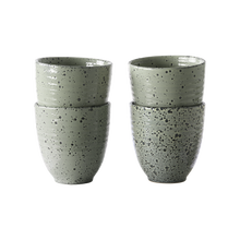 تحميل الصورة في معرض الصور ، GRADIENT CERAMICS: MUG GREEN (SET OF 4)