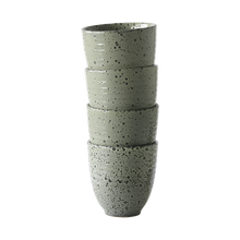 تحميل الصورة في معرض الصور ، GRADIENT CERAMICS: MUG GREEN (SET OF 4)