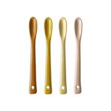 Load image into Gallery viewer, BOLD & BASIC CERAMICS: TEA SPOONS, NATURAL (SET OF 4)