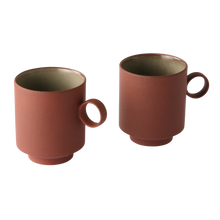 Load image into Gallery viewer, BOLD & BASIC CERAMICS: COFFEE MUG TERRA (SET OF 2)