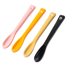 تحميل الصورة في معرض الصور ، bold & basic ceramics tea spoons colourful (set of 4)