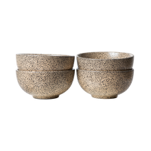 تحميل الصورة في معرض الصور ، Gradient ceramics: bowl taupe (set of 4)