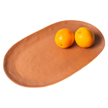 تحميل الصورة في معرض الصور ، BOLD & BASIC CERAMICS: SERVING TRAY BROWN