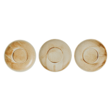 Load image into Gallery viewer, CHEF CERAMICS: CUP AND SAUCER, RUSTIC CREAM/BROWN