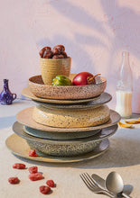 تحميل الصورة في معرض الصور ، gradient ceramics: deep plate peach (set of 2)