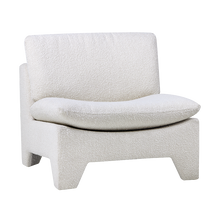 تحميل الصورة في معرض الصور ، retro lounge fauteuil boucle cream
