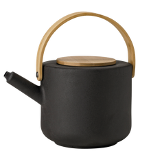 تحميل الصورة في معرض الصور ، Theo teapot - 1.25 l. x-630- Black