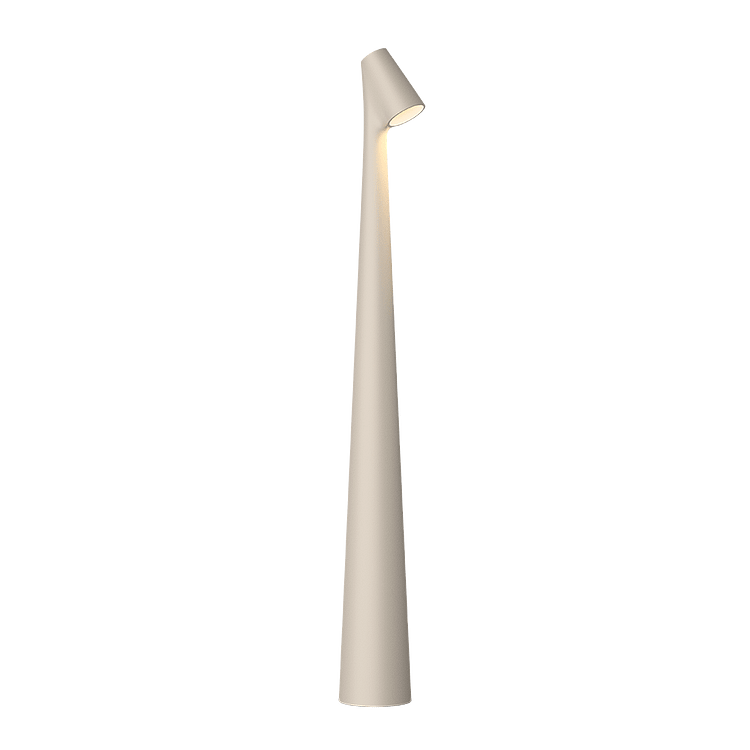 Elegance Portable Table Lamp- White 35cm