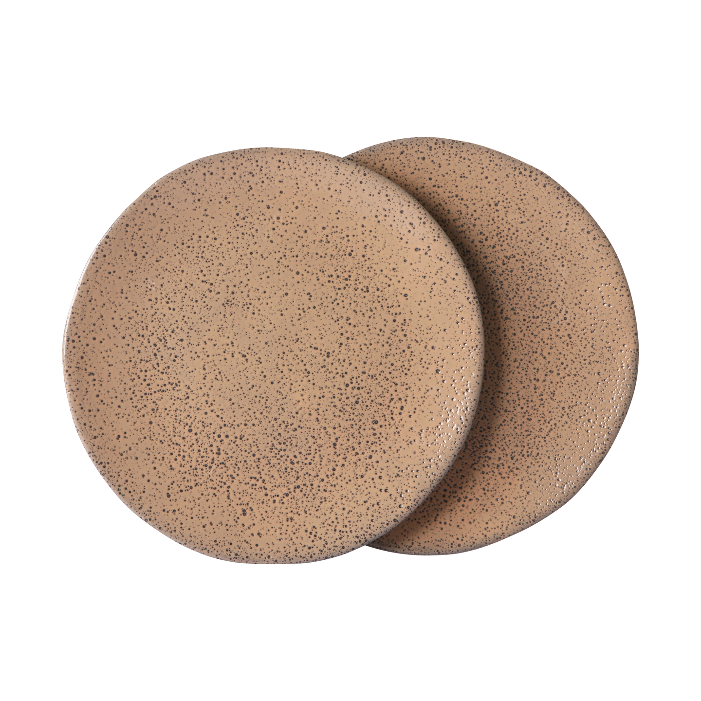 GRADIENT CERAMICS: SIDE PLATE TAUPE (SET OF 2)