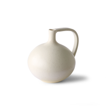 Load image into Gallery viewer, ceramic jar M white speckled
