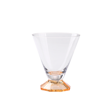 Load image into Gallery viewer, coloured cocktail glass set of 4
