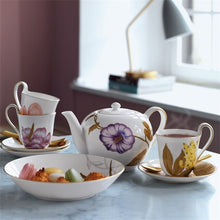 Load image into Gallery viewer, Flora High handle Cup and Saucer - Magnolia 27 cl
