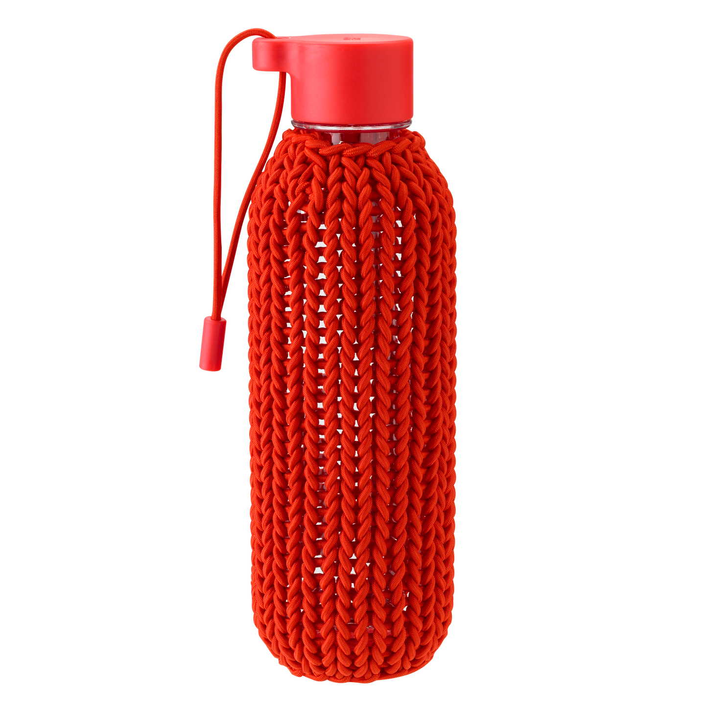 CATCH-IT drinking bottle, 0.6 l. - warm red