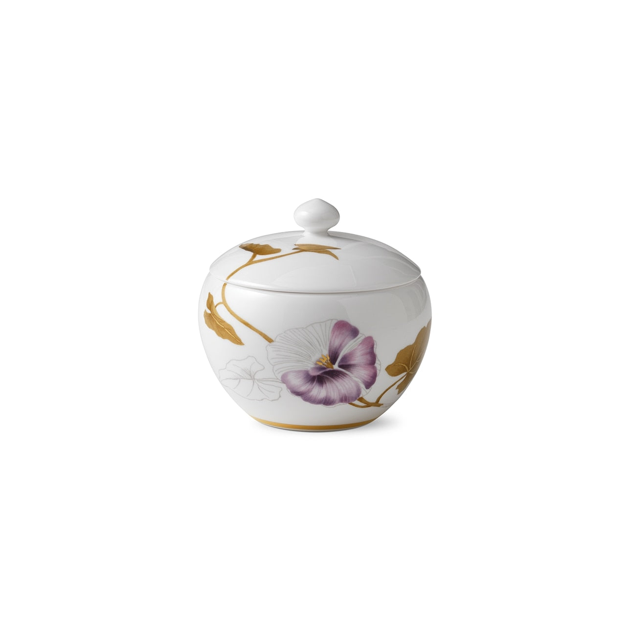 Flora Sugar Bowl with Lid - Morning Glory 35 cl